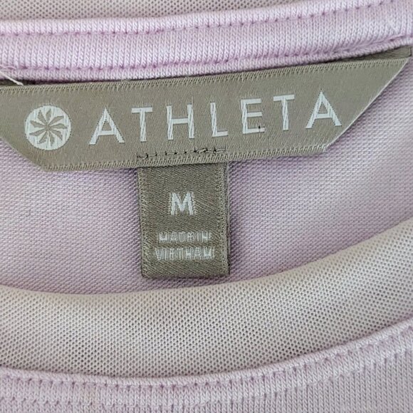ATHLETA Women's Round Neckline Sleeveless Tank Top  Size M  Lilac  NWOT - Picture 5 of 6